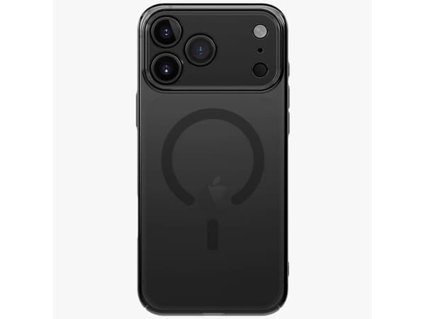 Uniq Airsuit-deksel for iPhone 17 Pro Max Magclick-lading - sort