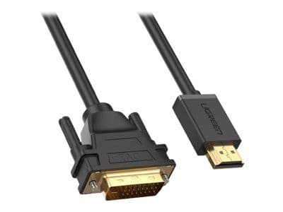 Ugreen HD106 - Sovitinkaapeli - HDMI uros - DVI-D uros - 2 m