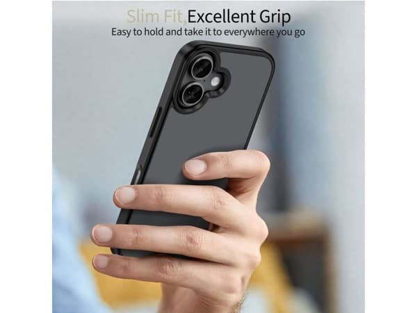 Tech-Protect MagMat-skal för iPhone 17 - Matt svart