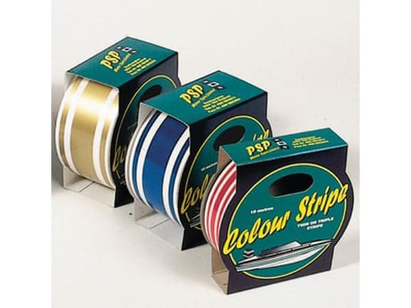 PSP båtsstripe 50 mm x 16 m blå