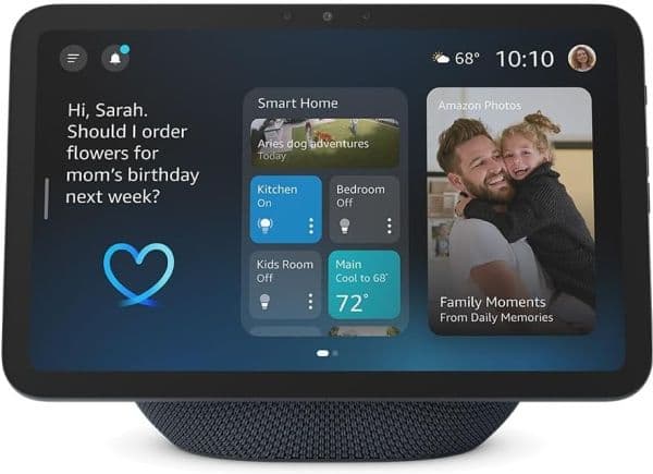 Amazon Echo Show 8 - Smart display - LCD 8.7" - trådlös - Wi-Fi 6, Bluetooth - Appkontrollerad - grafit