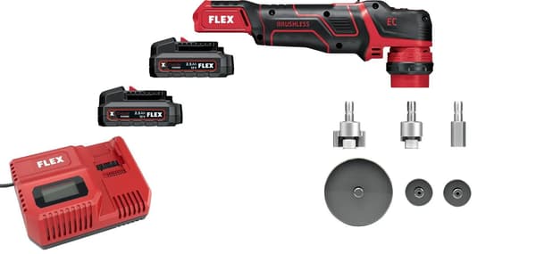 Flex Mini -kiillotuskone PXE 80 12-EC/2.5 setti