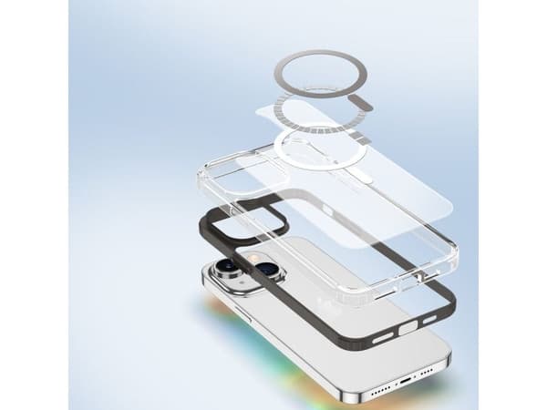 Dux Ducis Clin2-deksel til iPhone 14 Plus magnetisk MagSafe grå