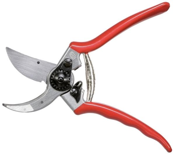 Felco 2, Ambolt, Aluminium, Rød, Rustfritt stål, Grå, 215 mm