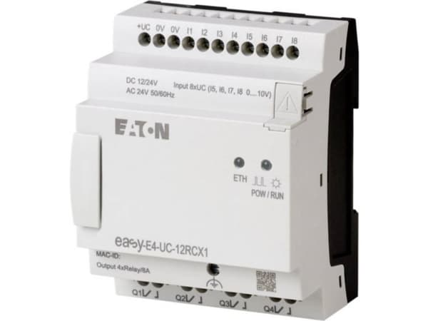 Eaton 197212 EASY-E4-UC-12RCX1 PLC-styrningsmodul