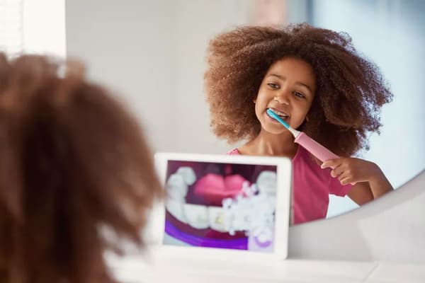 Philips HX6352 Sonicare för barn eltandborste - rosa