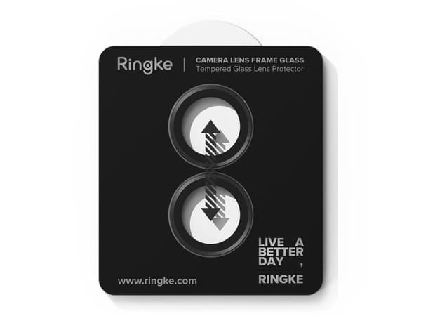 Ringke Camera Frame Protector 2-pak iPhone 17 sort