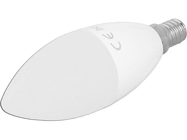 LTC LED-pære C37 E14 SMD 7W 230V, varm/hvit, 560 lm