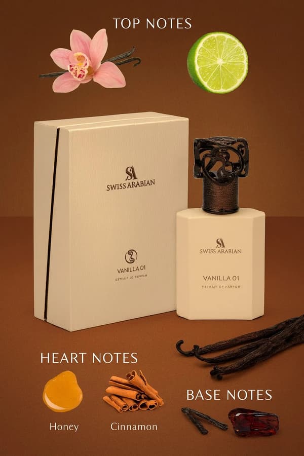Swiss Arabian Vanilla 01 Eau De Parfum 50ml