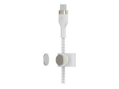 Belkin BoostCharge - USB-kabel - USB-C (hann) til USB-C (hann) - 3 m - hvit