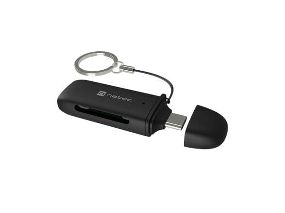 Natec SCARAB C SD/MICRO SD USB 3.2 GEN 1-leser SORT (NCZ-2365)