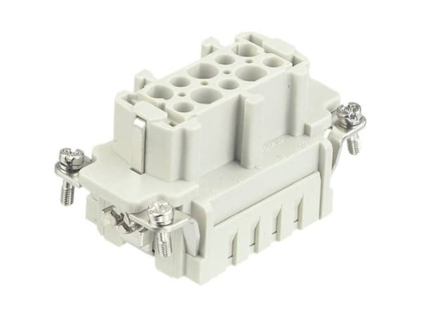 HARTING 09330102702 anslutningsinsats Han® E 10 + PE Crimp - 1 st