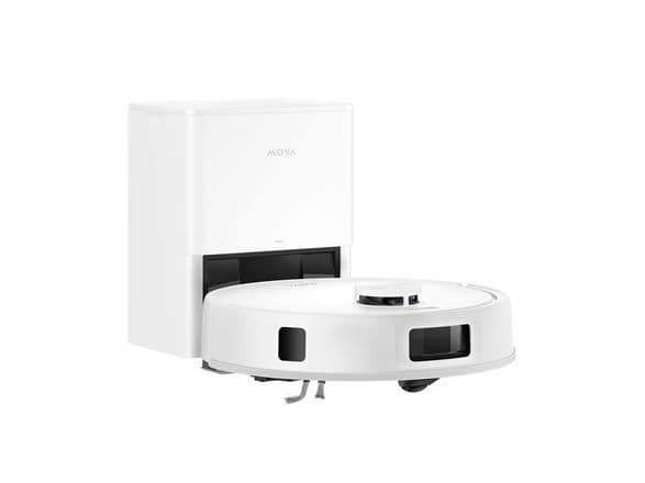 MOVA E20s Pro Plus robotstøvsuger med automatisk tømmebase, hvit | MOVA