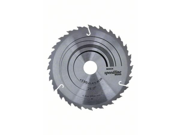 Bosch SPEEDLINE Trä RUNDHAVER 190X30/24MM