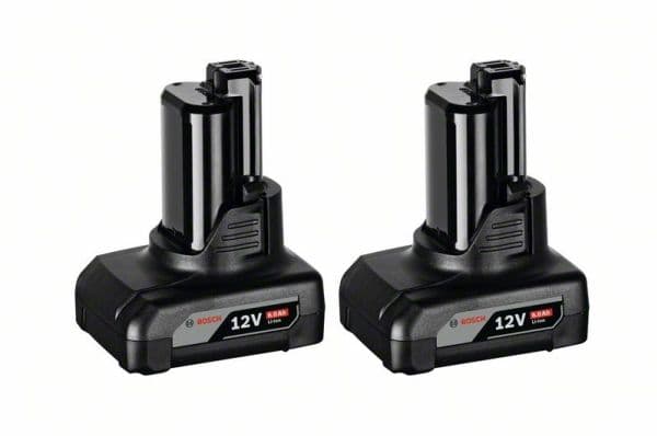 Bosch batterisats 12V 2x6Ah C&G