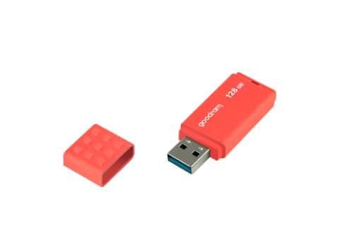 GOODRAM UME3 - USB flash-enhet - 128 GB - USB 3.0 - orange