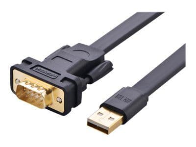 USB-kaapeli Ugreen USB DB9 / RS-232 kaapeli Ugreen CR104 1.5m (musta)