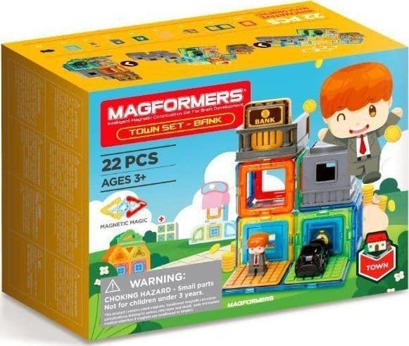 Magformers klossar TOWN SET- BANK