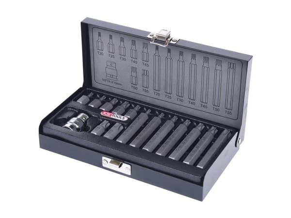 KS Tools 911.5020, 15 styck, Torx, Nickel, 580 g, Hexagonal