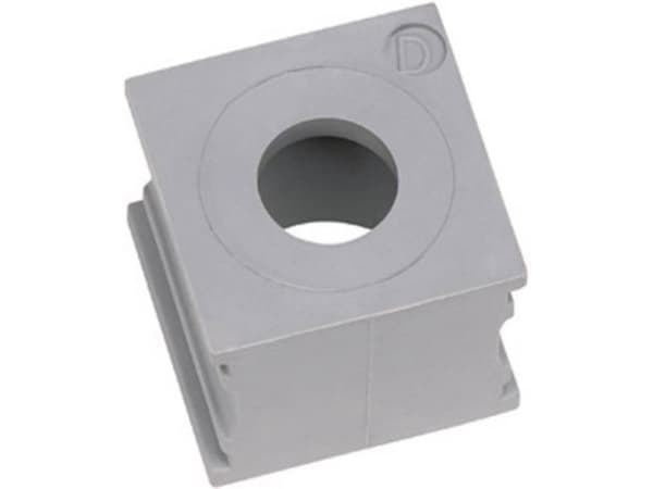 Icotek KTMB-E kabelgenomföring, klämdiameter (max.) 16 mm, elastomer, grå (1 st.)