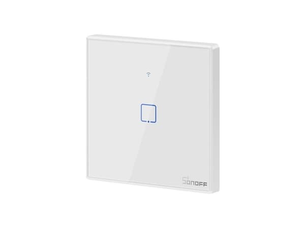 Sonoff T2EU1C-RF, Vit, Plast, Väggmontering, 0.433 GHz, 86 mm, 9 mm