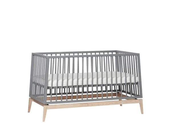 Leander Luna™ sprinkelseng 140x70 cm – grå