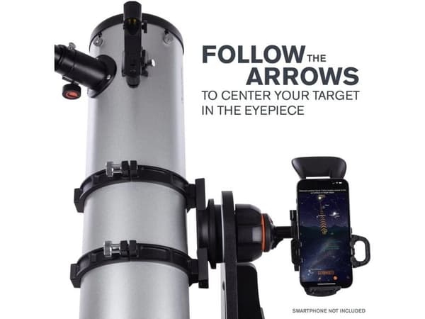 Celestron 22481, Digitalt, Sort, Stål, Metall, 307x, 19x, Celestron Starry Night Basic Edition Software and StarSense Explorer App