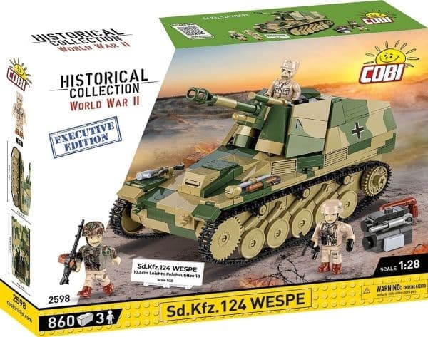 SD.KFZ.124 Wespe 860 lohkoa