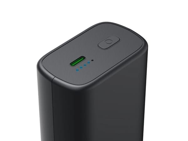 Hama Watch, 10000 mAh, Musta, Harmaa