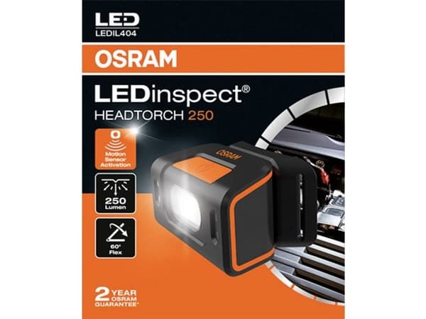 Osram LEDinspect HEADTORCH250 ajovalaisin