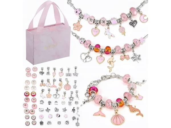 Smily Play perlesett Prinsesse rosa