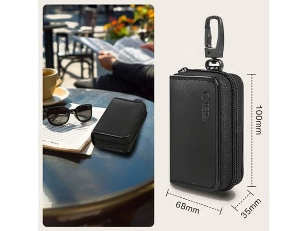 Tech-Protect KLR300 RFID-beskyttet bilnøkkel-etui - sort