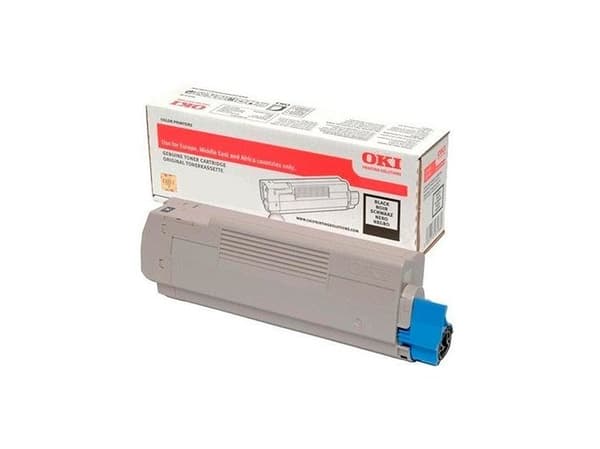 OKI - Svart - original - tonerpatron - for C612dn, 612n