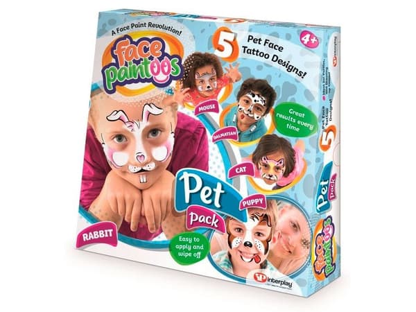 Face Paintoos Kæledyr Pakke