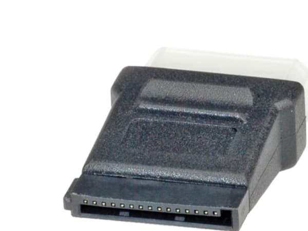 ROLINE 11.03.1060, Molex (4p), SATA, Svart