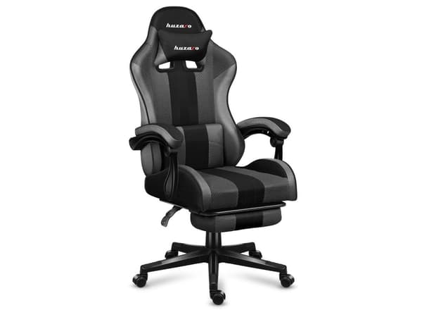 HUZARO FORCE 4.7 GRÅ MESH GAMING STOL PELIKENGÄT