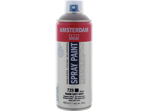Amsterdam Spray Paint 400 ml Warm Grey Deep 729