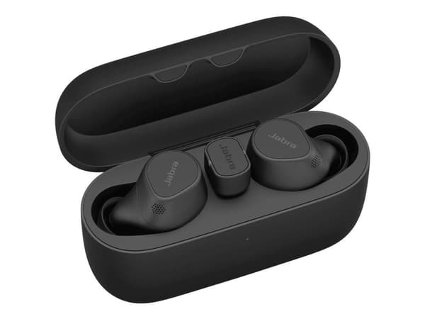 JABRA Evolve2 Buds UC Cradle USB-C UC Link 380 BT-sovitin USB-C UC 30cm USB-C-USB-A-kaapeli Korvageelit USB-A-USB-C-sovitin warr