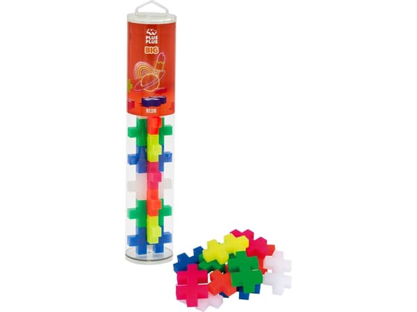 Plus-Plus BIG Neon / 15pcs Tube