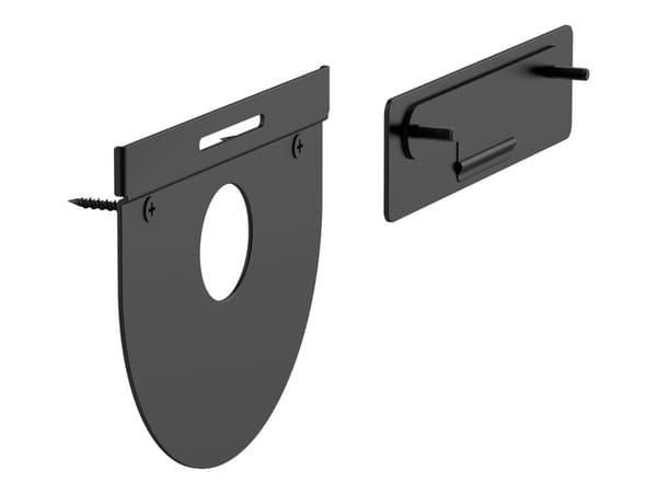Logitech Tap Wall Mount - Monteringssats för styrenhet till videokonferens - för Room Solution Base Bundle, Huddle, Large; Tap