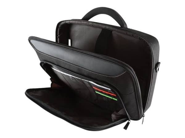 Targus Classic+ Clamshell - Notebookbæreveske - 17" - 18" - svart, rød