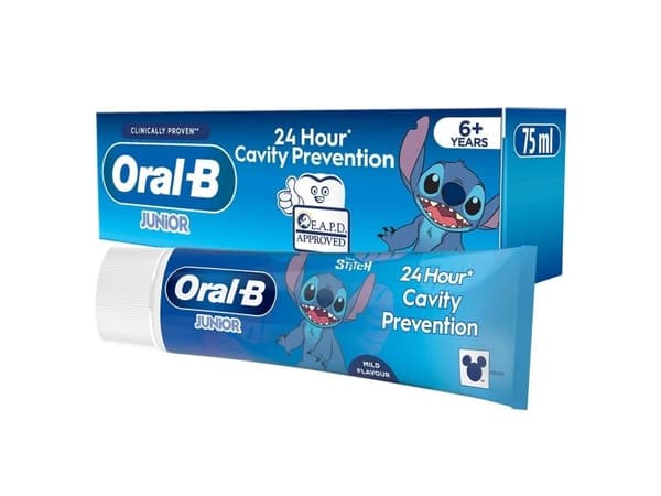 Oral-B Pro Junior, Universell, 75 ml, Barn, Væske, Mint, 6 år