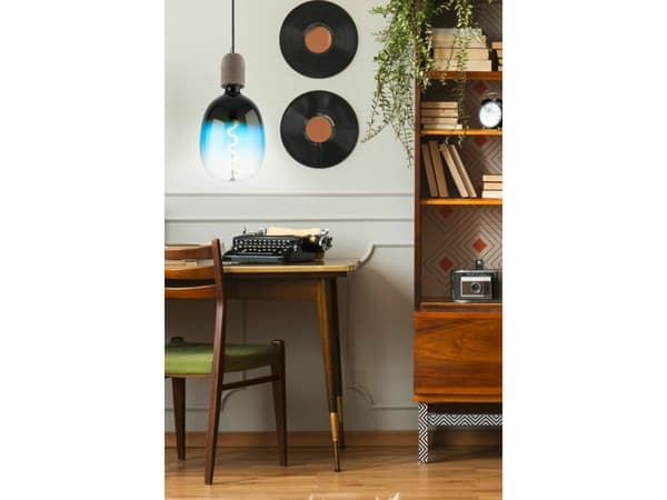 EGLO E27 T180 DECO SPIRAL 4W 85LM 2000K DIMMER BLÅ