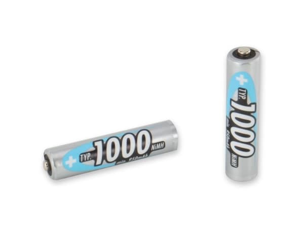 ANSMANN Energy Micro - Batteri 2 x AAA - NiMH - (ladbare) - 1000 mAh