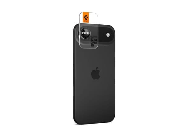 Spigen Optik Pro EZ Fit, Apple, iPhone Air, Fallsäker, Reptålig, Blå, 2 styck