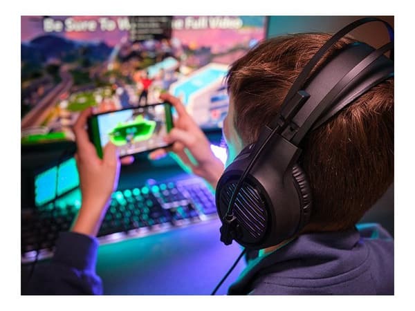 Tracer GAMEZONE GZ VPRO - Hodesett - on-ear - kablet - USB-C