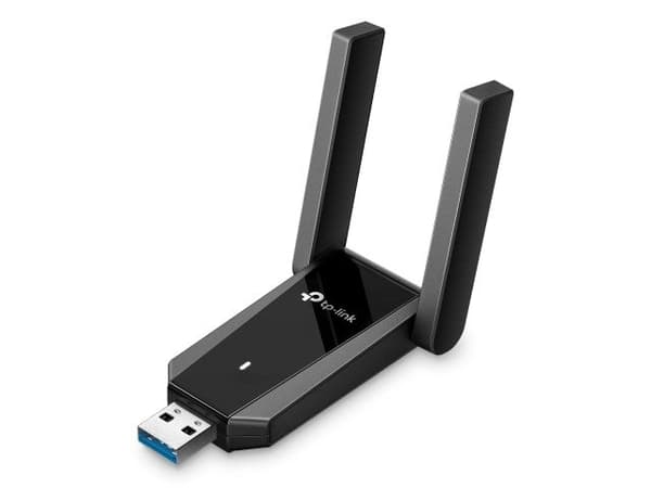 TP-Link TX30U Plus, langaton, USB, WLAN, musta