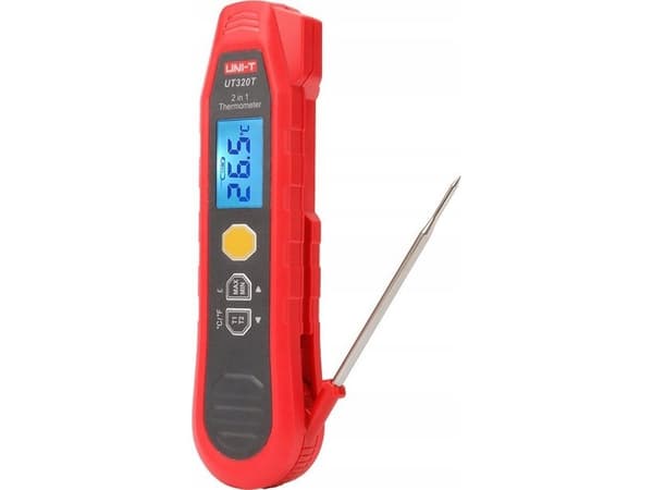 Uni-T UT320T 2-i-1-termometer