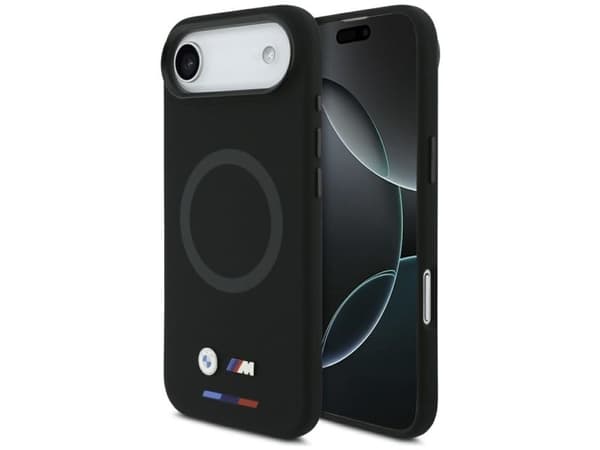 BMW M Silicon Logo MagSafe Case for iPhone Air - Black