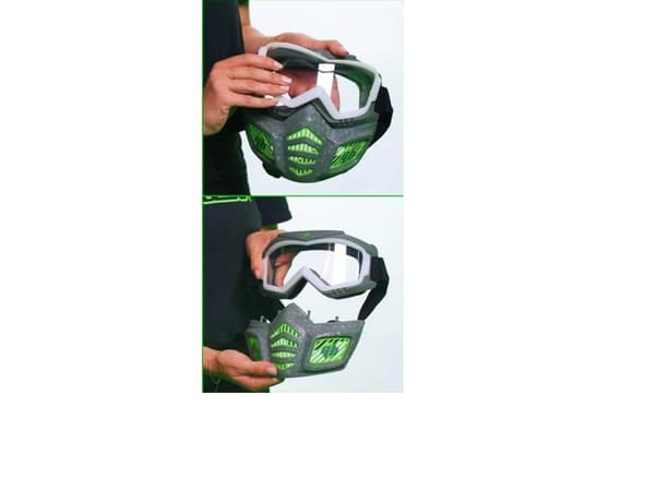 Gel Blaster Elite Facemask With Glow Eye Ring